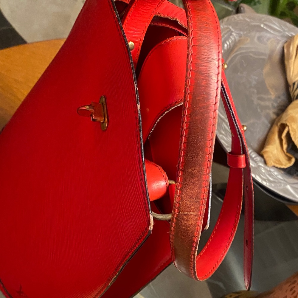 Elegant Red L V Women's Bag - Picture 13 of 16